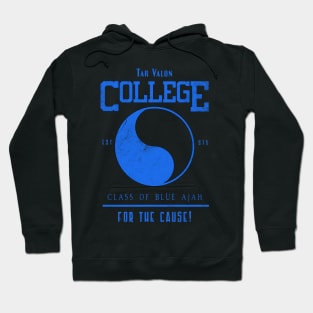 Tar Valon College Yellow Ajah Symbol Wheel of Time Parody Hoodie